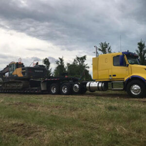 Excavating Hauling